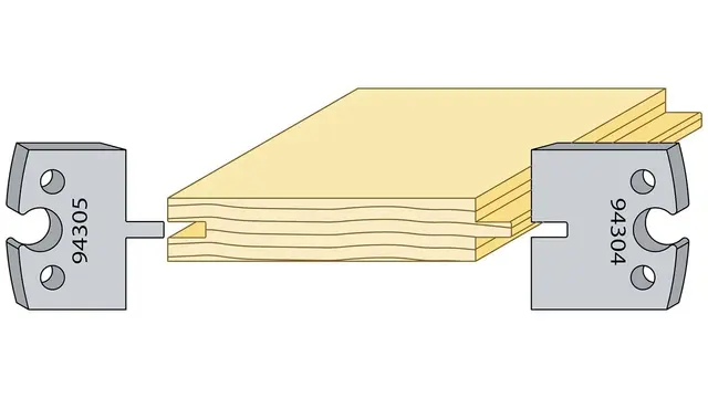 Not og fjær 4,0mm 