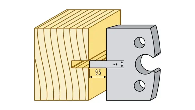 Not og fjær 4,0mm 