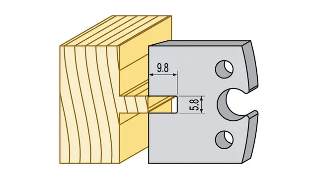 Not og fjær 6,0mm 