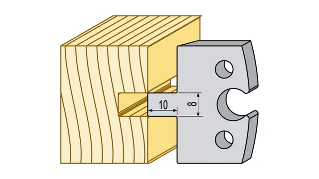 Not og fjær 8,0mm 