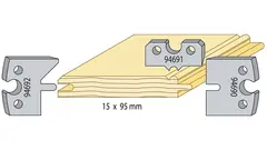 Perlepanel 15x95mm