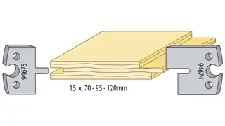 Skyggepanel 15mm