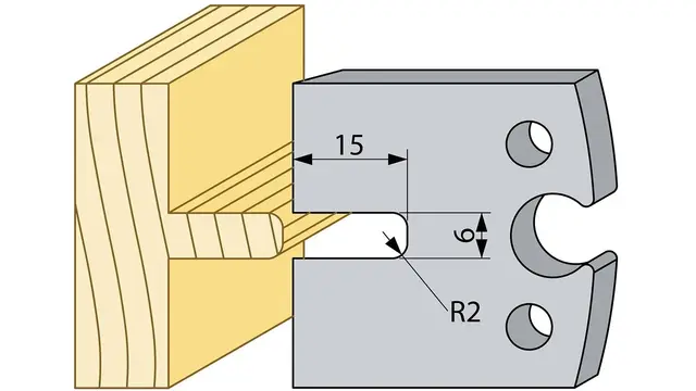 Glattpanel ru framside 22mm 