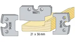 Utforingslist 21x56mm