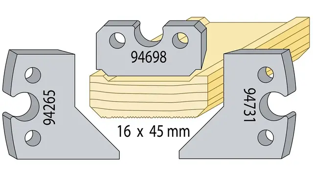 Locklist 16x45mm 