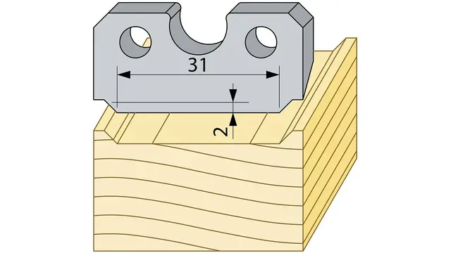 Locklist 16x45mm 