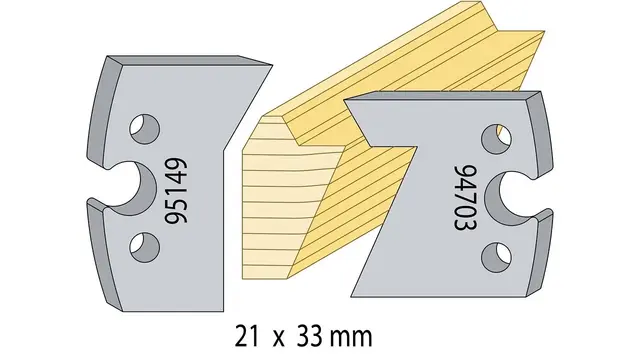 Skygge taklist 21x33mm 