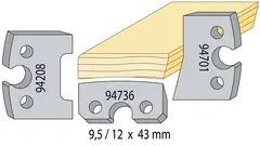 Sokkellist 9,5-12x43mm