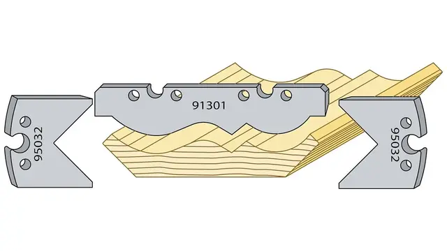 Svanhals taklist 120mm 