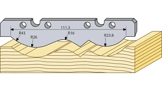 Svanhals taklist 120mm 