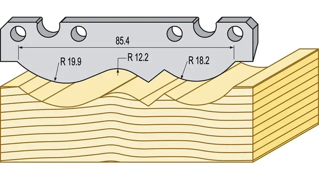 Svanhals taklist 95mm 