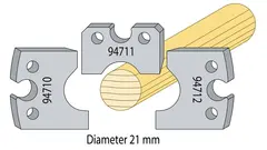 Rundstokk 21mm