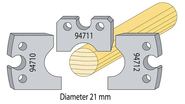 Rundstokk 21mm 