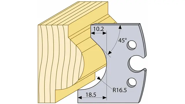 Rundstokk 33mm 