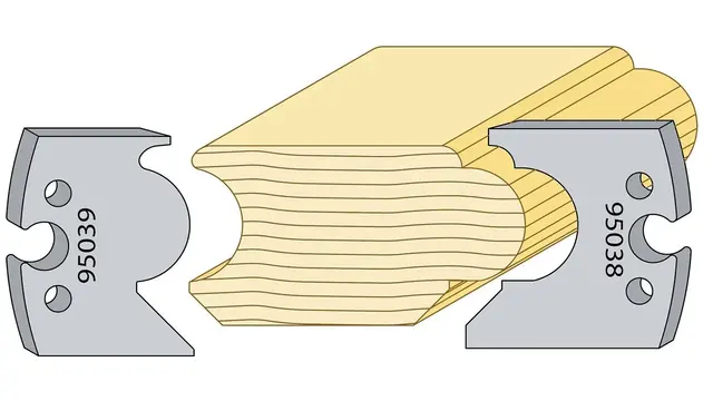 Badestamp 33-41mm 