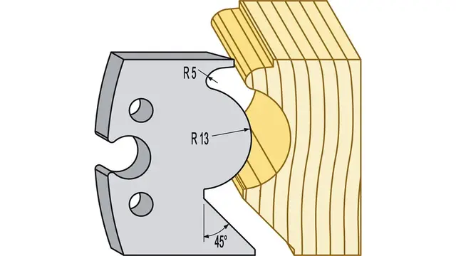 Badestamp 33-41mm 