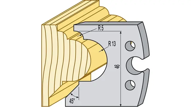 Badestamp 33-41mm 