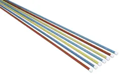 Grensestolpe glassfiber 150cm,  20pk,  gul