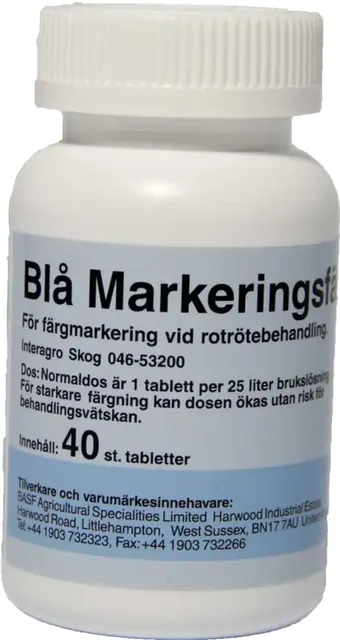 Markeringsfarge Blå | Merking | Norlog AS