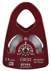 ISC Rigging Pulley &#216; 16 mm, EN 12278