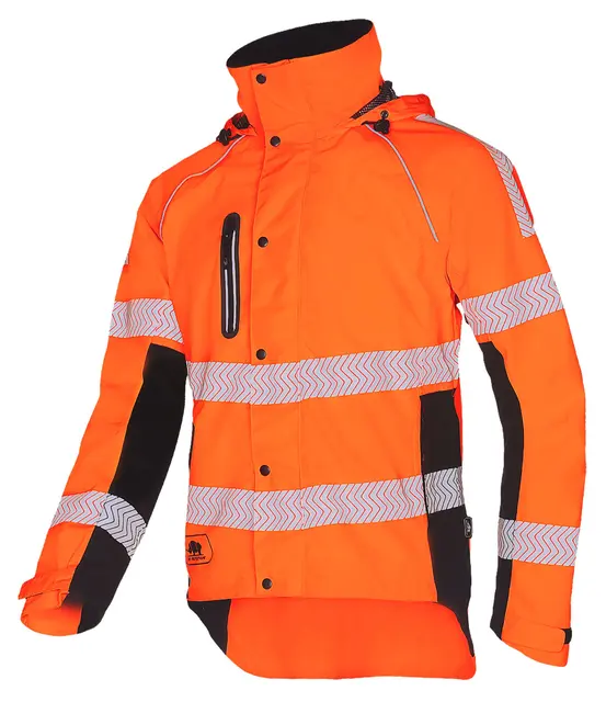 Sip Protection Keiu HV Regnjakke Varselklasse 3, Oransje, 2XL 