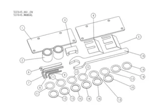 Wood-Mizer Pressplate 0,5mm MP260 pos 5