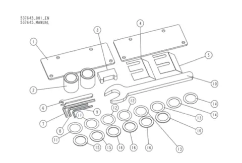 Wood-Mizer Pressplate 0,5mm MP260 pos 5