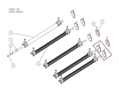 Wood-Mizer Kjede 1/2&quot; 0,4393m MP360