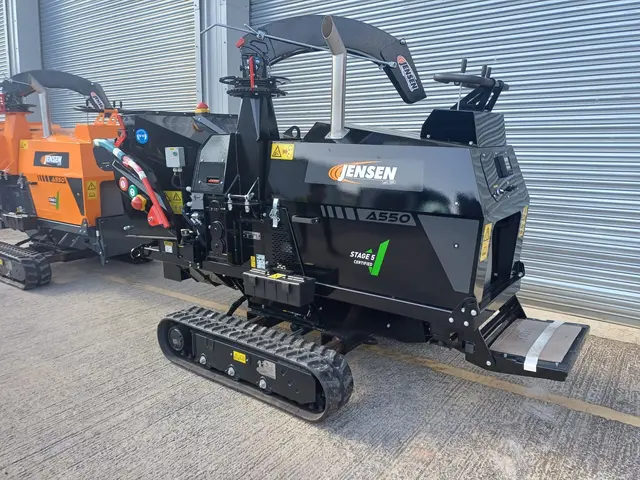 Jensen A550 Diesel - Ø200mm 37 Hk Yanmar, Belter 