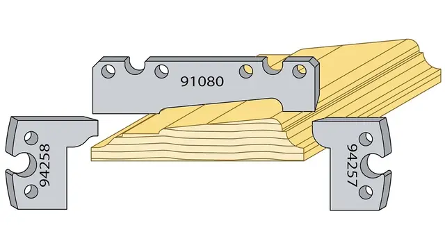 Kutterstål 91080HSS 