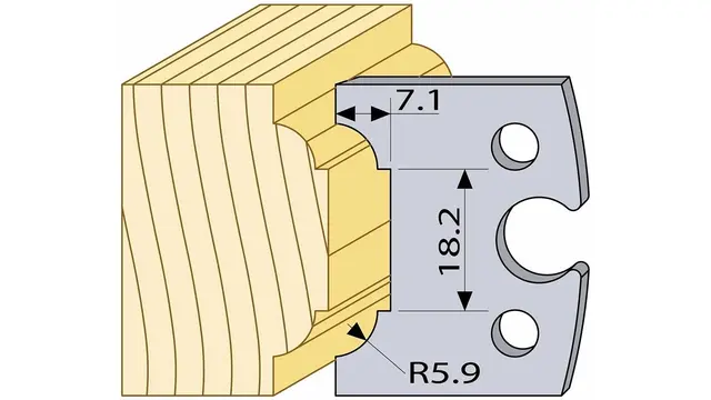 Kutterstål 94606 HSS 