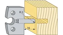 Kutterst&#229;l 94673 HSS Sponad Ytterpanel 22mm