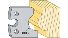 Kutterst&#229;l 94710 Rundstokk 21mm