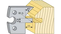 Kutterst&#229;l  94749 HSS Faskledning