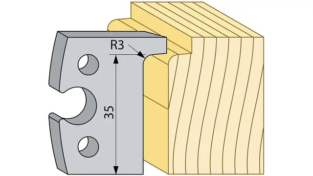 Kutterstål 94811 HSS 