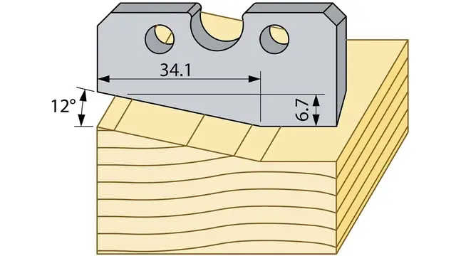 Kutterstål 95089 HSS 