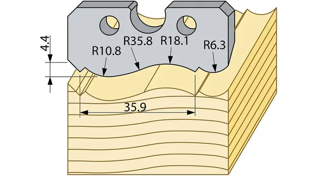 Kutterstål 95111 HSS 