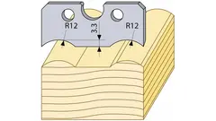 Kutterst&#229;l 95159 HSS Barokkledning D=17mm