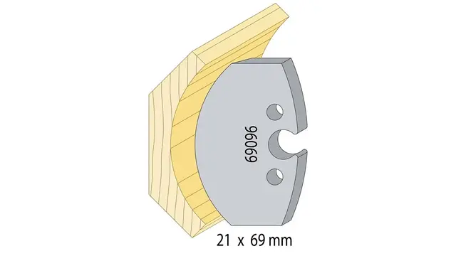 Kutterstål 96069 HSS 