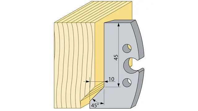 Kutterstål 96080 HSS 