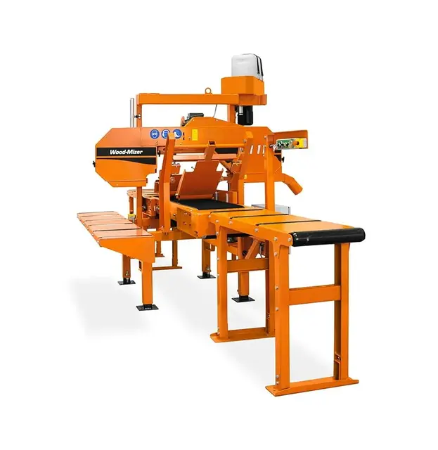 Wood-Mizer HR115 Klyvsag med returbord 7,5kW elmotor, elektrisk opp/ned 