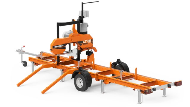 Wood-Mizer LT15 Start Båndsagbruk Mobil 5,5kW elmotor, El opp/ned UG 