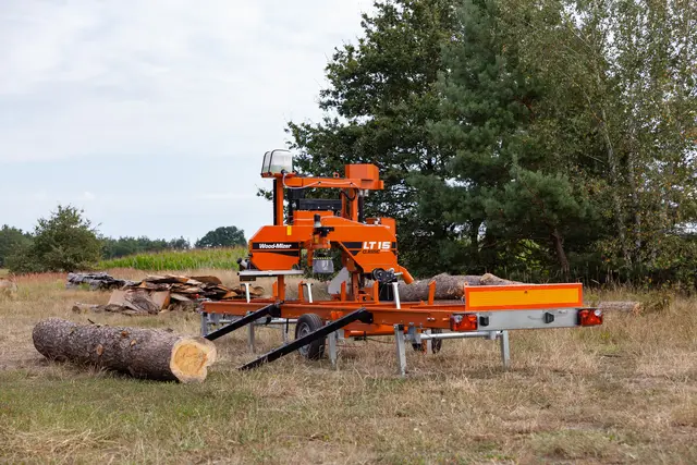 Wood-Mizer LT15 Classic Båndsagbruk Mob 7,5KW elmotor MG 