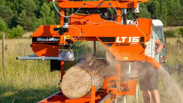 Wood-Mizer LT15 Classic Båndsagbruk Mob 7,5KW elmotor MG 