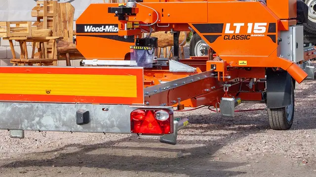 Wood-Mizer LT15 Classic Båndsagbruk Mob 7,5KW elmotor MG 