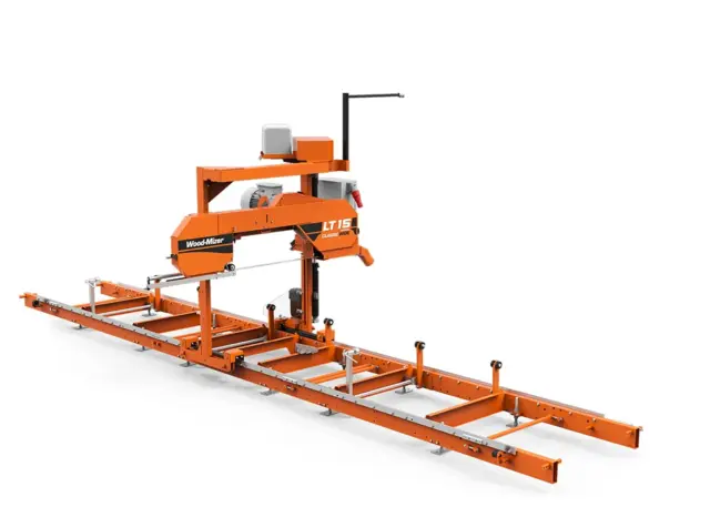 Wood-Mizer LT15 Wide Båndsagbruk 11kW elmotor med fjernstyrt fremdrift 