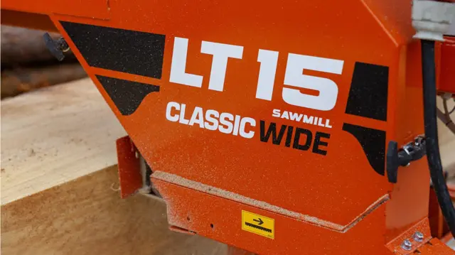 Wood-Mizer LT15 Wide Båndsagbruk 11kW elmotor 