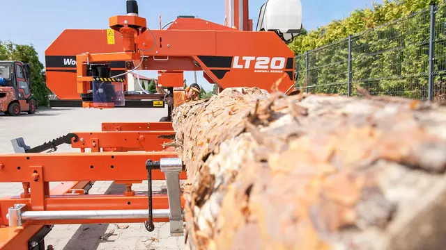 Wood-Mizer LT20 B Båndsagbruk 25Hk bensinmotor 