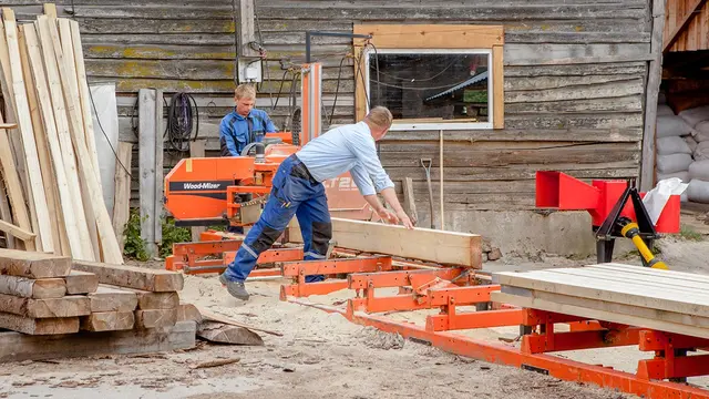 Wood-Mizer LT20 B Båndsagbruk 22 Hk dieselmotor 