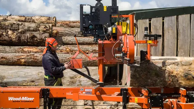 Wood-Mizer LT40 Båndsagbruk 33Hk dieselmotor, 5m kuttlengde 